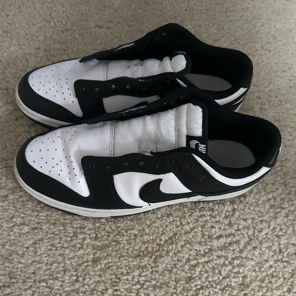 Panda Dunks WITHOUT LACES - Picture 1 of 3